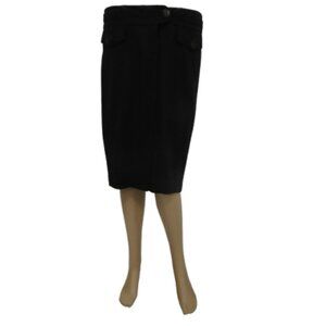Sandra Angelozzi Black Pencil Skirt